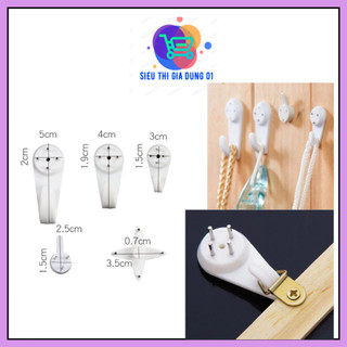 Móc đinh đóng tường, treo tranh, vật dụng gia đình đủ size