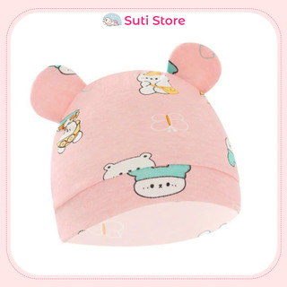 Mũ cotton sơ sinh cho bé sơ sinh 0-3 tháng