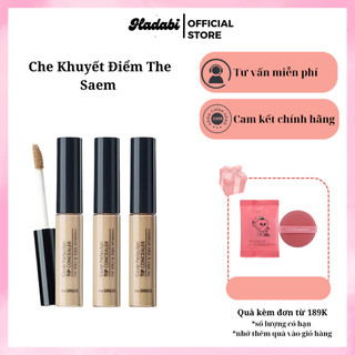 Che Khuyết Điểm The Saem Cover Perfection Tip Concealer 6.5g, Kem Che Khuyết Điểm The Seam Che Phủ Cao SPF28 PA++ 6.5g