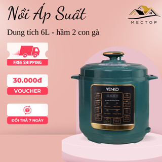 Nồi áp suất điện đa năng VENKO VP60E8 - Dung tích 6 Lít - Có 14 Chế độ nấu tự động