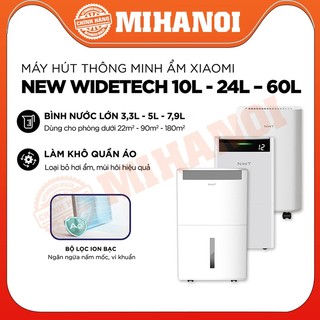 Máy hút ẩm New Widetech 10L / 12L / 18L / 24L / 30L / 60L - Bảo Hành 12 Tháng