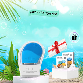 Máy rửa mặt và massage Halio Facial Cleansing & Massaging Device -