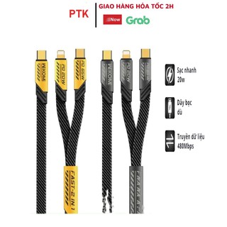 Bộ Cáp Sạc Thương Hiệu WK u191 Hỗ Trợ Sạc Nhanh 20W Hỗ Trợ Sạc Nhanh CHống Nóng , Chống rối (Bảo Hành 12 Tháng)
