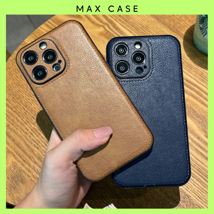 Sang Trọng Ốp Điện Thoại Da Mềm Dành Cho iphone 11 Pro Max 12 13 14 15 Pro Max 7 8 plus Xs Max 14 15 Plus ( M-02)