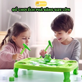 Trò chơi đập ô băng giải cứu ếch vui nhộn cho trẻ em - trò chơi phá băng ếch tăng tương tác