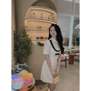 𝐒𝐄𝐃𝐔𝐈𝐒𝐀𝐍𝐓.𝐑𝐄𝐕 - 𝐋𝐎𝐕𝐄 𝐒𝐈𝐆𝐇𝐓 𝐃𝐑𝐄𝐒𝐒 - Váy dạ trắng kem mỏng phối ren thanh lịch