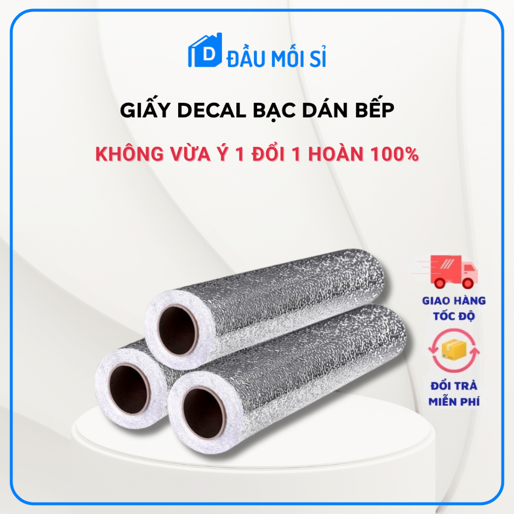 Cuộn giấy bạc dán bếp cách nhiệt chống thấm