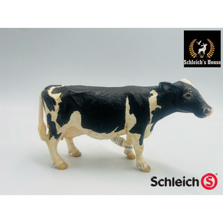 Mô hình động vật , đồ chơi con vật Schleich chính hãng Bò sữa Holstein cái 13633 - Schleich House