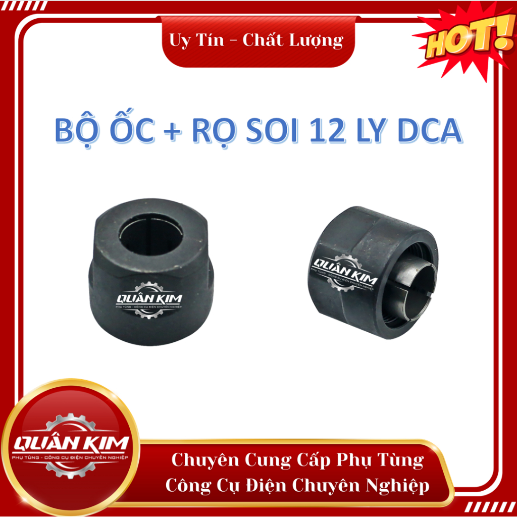 Bộ ốc + rọ soi 12 ly DCA