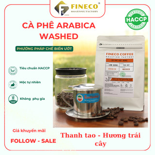 Cà phê Arabica Cầu Đất - Vị đắng nhẹ, chua thanh, hương trái cây, hậu ngọt dịu - Cà phê pha phin/ máy |250 -500gr|