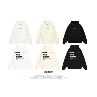 Áo hoodie STANDARK GREAT form rộng mũ 2 lớp tay phồng chất nỉ bông 100% cotton premium local brand