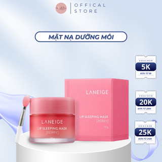Mặt Nạ Ngủ Môi Làm Hồng Môi,Cung Cấp Độ Ẩm, Dưỡng Môi, Môi Khô, Nứt Nẻ Laneige Berry 20gr