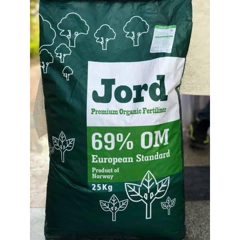 Phân bon huu co đạm cá hồi nauy phan dam ca Jord bao nguyên khối 25 kg phân bón hữu cơ savina 69% ph