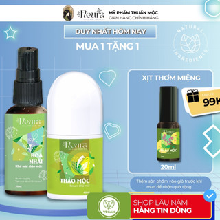 Serum Lăn Khử Mùi The Fleura Dưỡng Da Sáng Mịn, Ngăn Mồ Hôi, Khử Mùi Hôi Nách Tinh Chất Thiên Nhiên