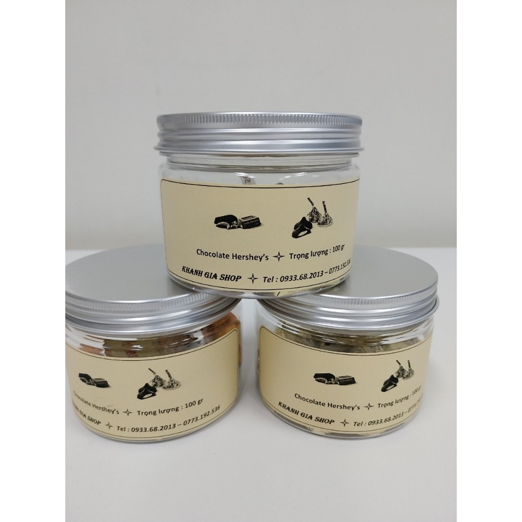 SÔCÔLA KISSES & NUGGETS HERSHEY'S TÁCH LẺ - 100G