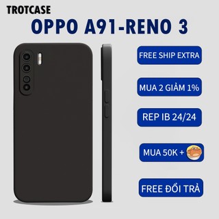 Ốp lưng tpu cạnh vuông oppo a91 / reno 3 bảo vệ camera