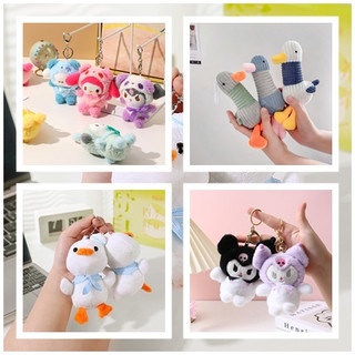 Móc khóa con vịt gấu bông cute md12