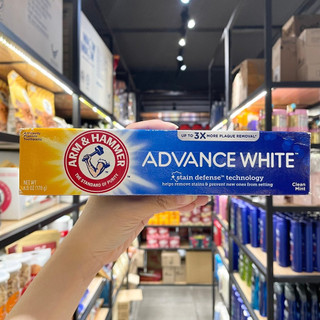 Kem Đánh Răng Arm&Hammer Advance White Clean Mint 170g