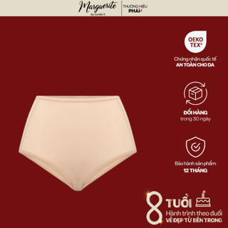 Quần lót nữ Marguerite cạp cao chạm rốn, chất thun lạnh mịn mát, chuẩn an toàn quốc tế OEKO-TEX từ Corèle Pháp - 03180