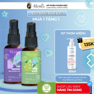 Xịt Khử Mùi Hôi Nách Hoa Nhài The Fleura, Điều Tiết Mồ Hôi Nách, Làm Sạch Da, Ngăn Mùi An Toàn