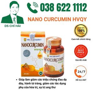 Nano Curcumin HVQY chính hãng Học viện Quân Y