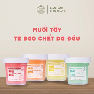 Muối Tẩy Tế Bào Chết Da Đầu Saigon Silk làm sạch tế bào chết, giúp giảm gàu ngứa, kích mọc tóc 300ml