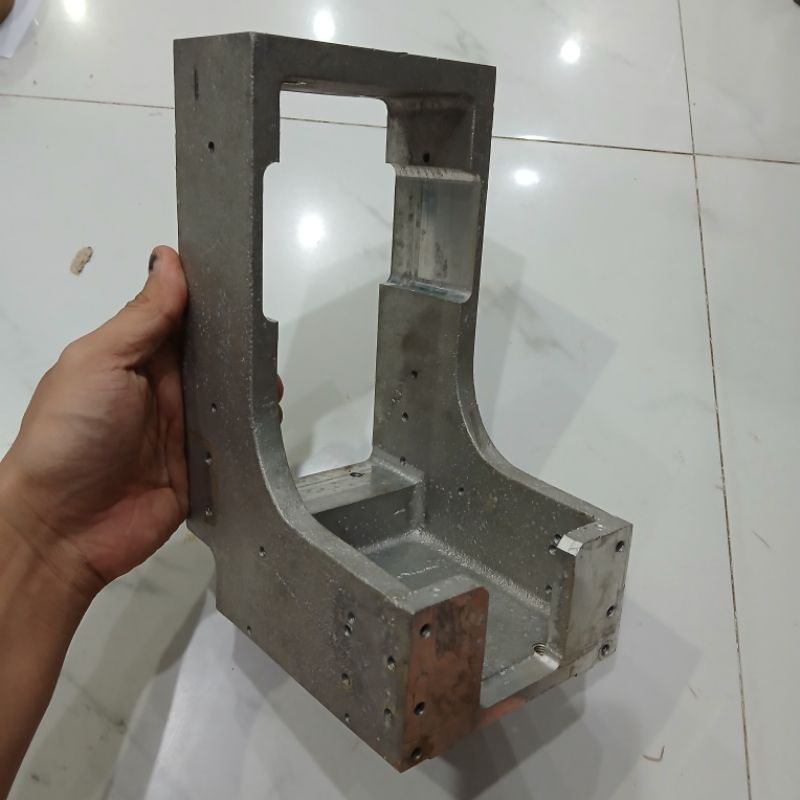 khung ke nhôm trục z chế bàn nâng hạ cnc mini gọt hàn cell pin 18650