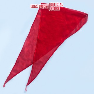 Khăn quàng đỏ học sinh có may viền kd-02