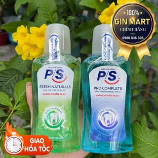 Nước súc miệng P/S 300ml - Pro Complete 500ml và 130ml