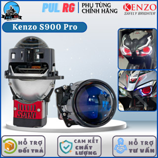 Đèn bi cầu pha led laser KENZO S900 PRO tản nhiệt 3 lớp hàng chính hãng, chiếu xa 1200M BH 3 năm