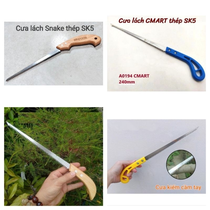 CƯA LÁCH SNAKE THÉP SK5