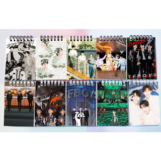 Sổ lò xo mini tfboys LXD40 A7 100 trang sổ note dễ thương