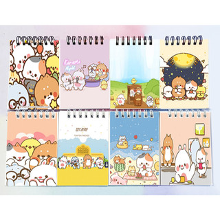 Sổ lò xo mini tonton LXD9 A7 100 trang sổ note dễ thương