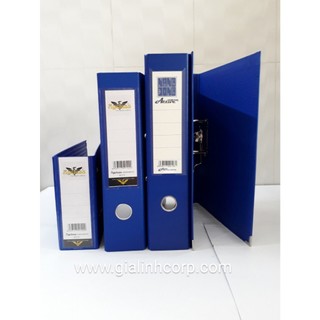 Bìa còng ageless a3 - f4 - a4 - a5 7cm, còng cua 3cm xanh dương