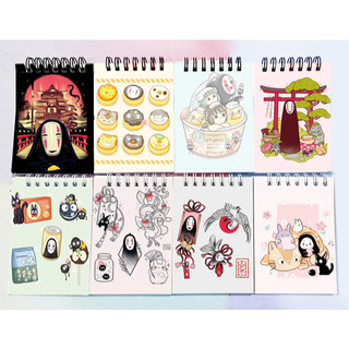 Sổ lò xo mini vô diện LXD17 A7 100 trang sổ note dễ thương