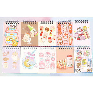 Sổ lò xo mini yakult LXD43 A7 100 trang sổ note dễ thương