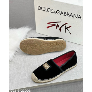 Giày slip on DG cói dành cho nam - giầy docle cói da lộn