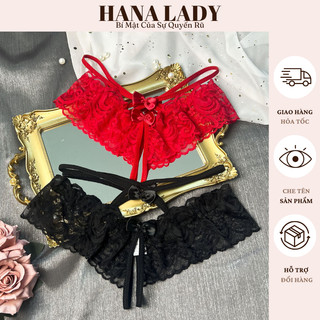Quần lót ren lọt khe hỡ đủng không đáy sexy xuyên thấu gợi cảm LK016