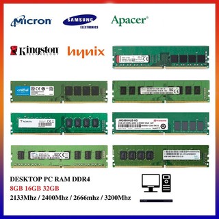  Ram máy tính PC DDR4 16GB | 8GB | 4GB Bus 2133 2400 2666 3200 dùng cho máy tính để bàn - thao máy đồng bộ 