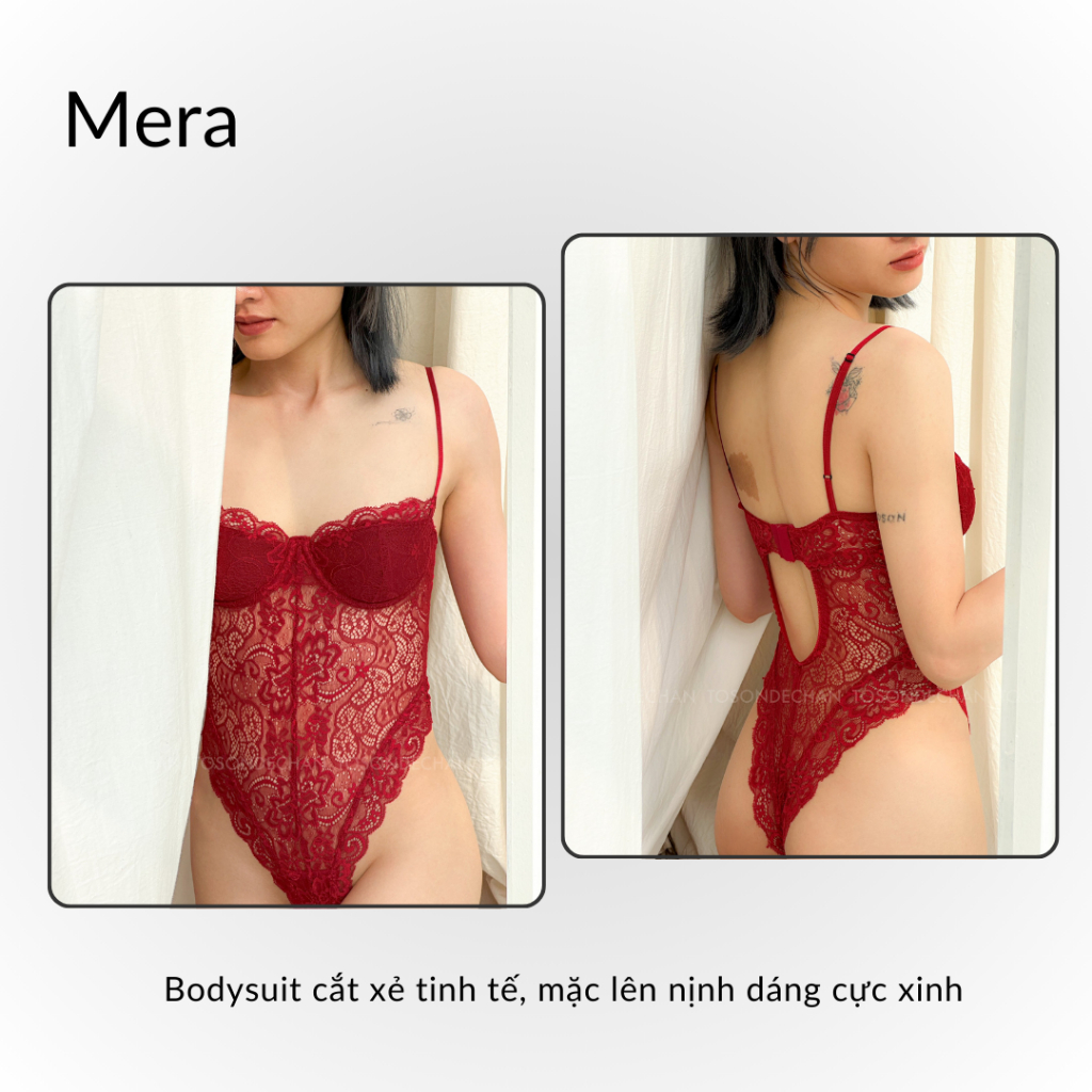 Bodysuit Có Gọng Tôn Dáng, Chất Ren Mềm Mịn Mera Ver 2 TOSONDECHAN (Hình Thật - Che Tên Sản Phẩm) | BigBuy360 - bigbuy360.vn