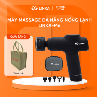 Máy Massage Cầm Tay LINKA-M6 Nóng Và Lạnh Cao Cấp - Công Nghệ Mới Hiệu Quả Tối Đa Thiết Kế Tương Lai