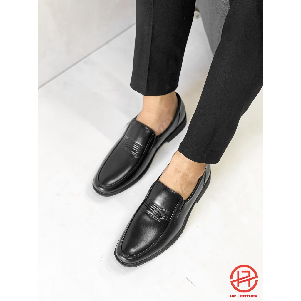 Giày Lười Nam Công Sở  Da Bò Cao Cấp Giày Loafer HP Leather (GL20)