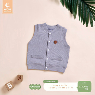 MOON Áo gile cho bé dưới 3 tuổi
