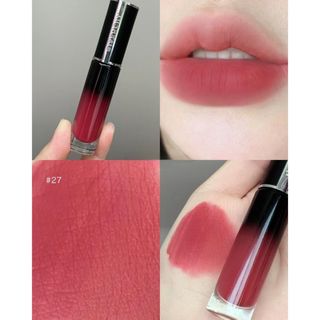 Son kem Givenchy Le Rouge Interdit Cream Velvet 6,5ml (ảnh tự chụp)