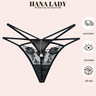 Quần lọt khe sexy - quần lọt lọt khe ren hoa dây chéo quyến rũ lk131