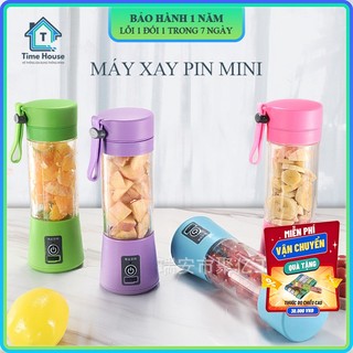Máy xay ép hoa quả, xay sinh tố mini cầm tay đa năng tiện lợi cho người bận rộn
