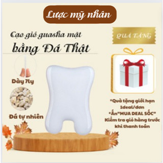 Ngọc cạo gió massage mặt bằng đá tự nhiên nâng cơ xóa nếp nhăn