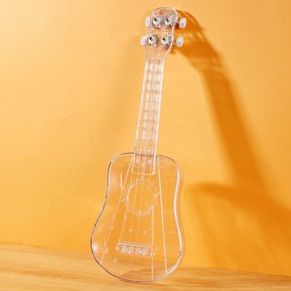 ĐÀN UKULELE SOPRANO 21 INCH TRONG SUỐT ( TẶNG KÈM PHỤ KIỆN ) CÓ SẴN