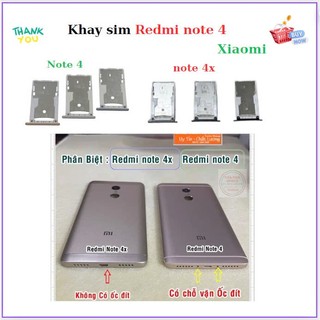 Khay Sim xiaomi Redmi Note 4