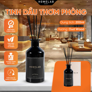 Tinh dầu thơm phòng mùi nước hoa oud wood - tomford, tinh dầu khuếch tán cấp mùi hương gỗ độc tôn, 200ml_homelab scent